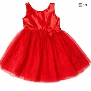 H&M Girls Red Tulle Party Dress Bow
Waist Size 5/6